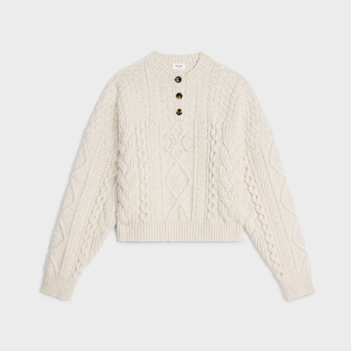 CELINE TRIOMPHE WOOL SWEATER