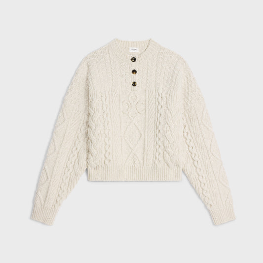 CELINE TRIOMPHE WOOL SWEATER